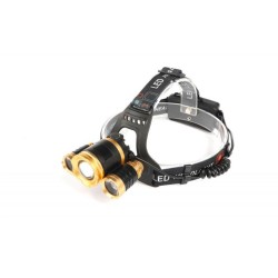 Čelovka (dobíjacia) 3xLED 1xT6 zoom + 2xQ5 KRAFT&DELE Čelovka (dobíjacia) 3xLED 1xT6 zoom + 2xQ5 KRAFT&DELE