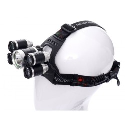 Svetlomet (nabíjateľný) 5xLED 1xT6 + 4xQ5 KRAFT&DELE Svetlomet (nabíjateľný) 5xLED 1xT6 + 4xQ5 KRAFT&DELE