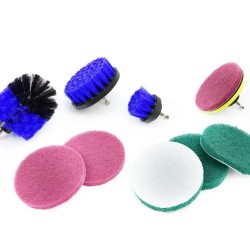 Kefy, brúsne rúno sada 10ks GEKO