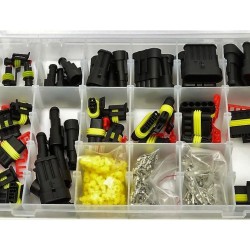 Automobilová vodotesná súprava konektorov 424 ks GEKO Automobilová vodotesná súprava konektorov 424 ks GEKO