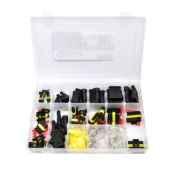 Automobilová vodotesná súprava konektorov 424 ks GEKO Automobilová vodotesná súprava konektorov 424 ks GEKO