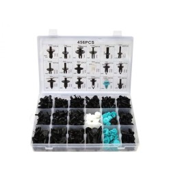 Plastové spojovacie kolíky a spojovacie prvky 456ks GEKO Plastové spojovacie kolíky a spojovacie prvky 456ks GEKO