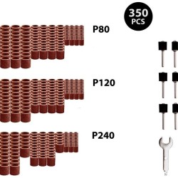 Brúsne valce, sada 350ks EXTOL PREMIUM