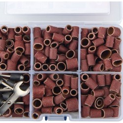 Brúsne valce, sada 350ks EXTOL PREMIUM