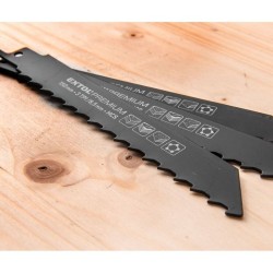 List chvostovej píly 3ks, 240x19x1,5mm, HCS EXTOL PREMIUM