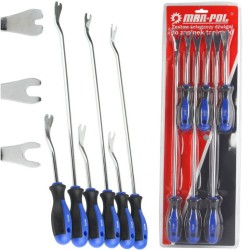 Páčidlo na demontáž čalúnených svoriek sada 6 MAR-POL