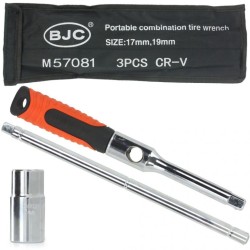 Kľúč na matice kolies skladací BJC 17-19mm MAR-POL Kľúč na matice kolies skladací BJC 17-19mm MAR-POL