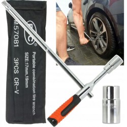 Kľúč na matice kolies skladací BJC 17-19mm MAR-POL Kľúč na matice kolies skladací BJC 17-19mm MAR-POL