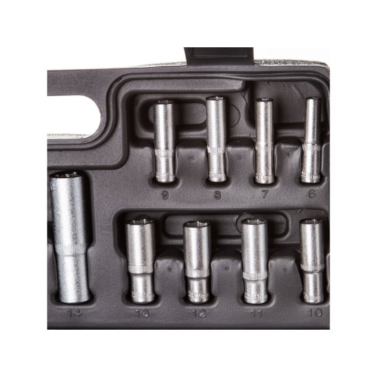 Sada nástrčných súprav 108 ks CrV C MAR-POL