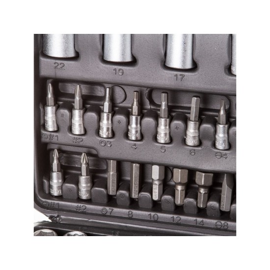 Sada nástrčných súprav 108 ks CrV C MAR-POL