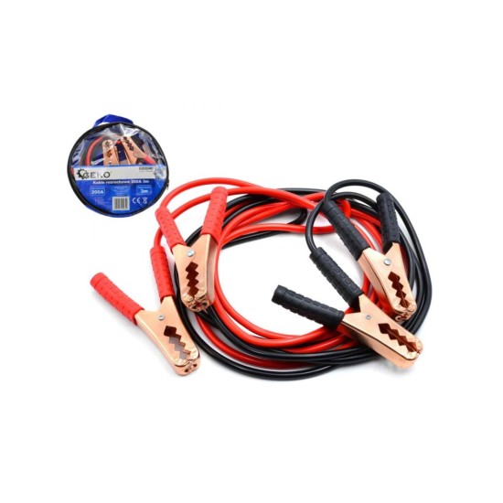Štartovacie káble 200A 3m GEKO Štartovacie káble 200A 3m GEKO