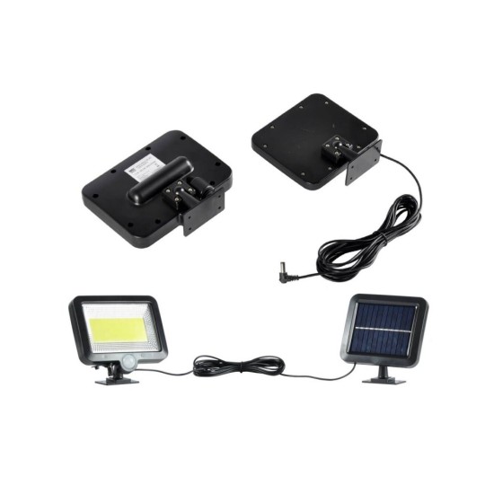 LED reflektor so snímačom pohybu a solárnym panelom BASS LED reflektor so snímačom pohybu a solárnym panelom BASS