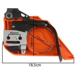Kompletná brzda pre benzínovú reťazovú pílu CS-58T DEMON Kompletná brzda pre benzínovú reťazovú pílu CS-58T DEMON