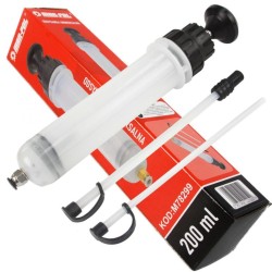 Ručné odsávacie zariadenie na prevádzkové kvapaliny 200ml MAR-POL