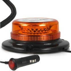 Výstražný maják, oranžové svetlo 10-30V, 15W, 30 LED MAR-POL Výstražný maják, oranžové svetlo 10-30V, 15W, 30 LED MAR-POL