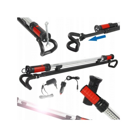 Montážna LED lampa (nabíjateľná) s držiakom 110-182cm MAR-POL Montážna LED lampa (nabíjateľná) s držiakom 110-182cm MAR-POL