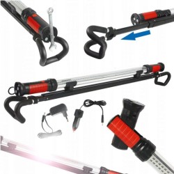 Montážna LED lampa (nabíjateľná) s držiakom 110-182cm MAR-POL