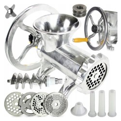 Mlynček na mäso s kľukou a kladkou MAR-POL Mlynček na mäso s kľukou a kladkou MAR-POL