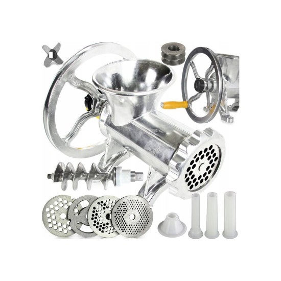 Mlynček na mäso s kľukou a kladkou MAR-POL Mlynček na mäso s kľukou a kladkou MAR-POL