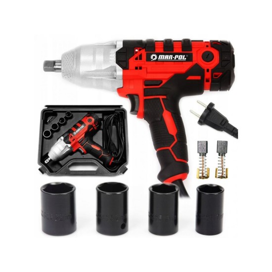 Rázový uťahovák 1/2" 720Nm 230V/50Hz MAR-POL