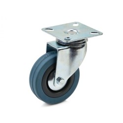 Náhradné otočné koleso guma/polypropylén 75mm GEKO