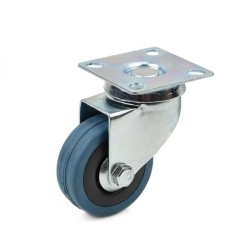 Náhradné otočné koleso guma/polypropylén 50mm GEKO