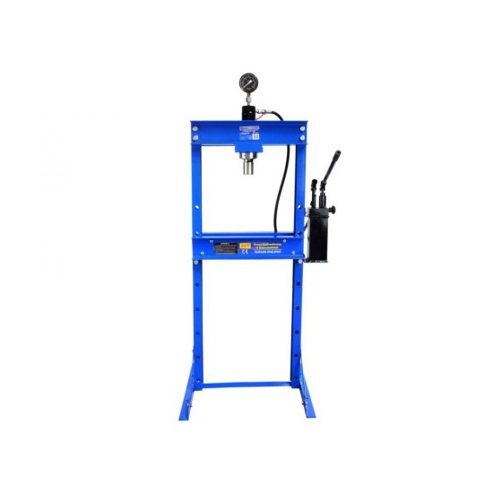 Hydraulický dielenský lis 20t s manometrom a dvojrýchlostným čerpadlom GEKO