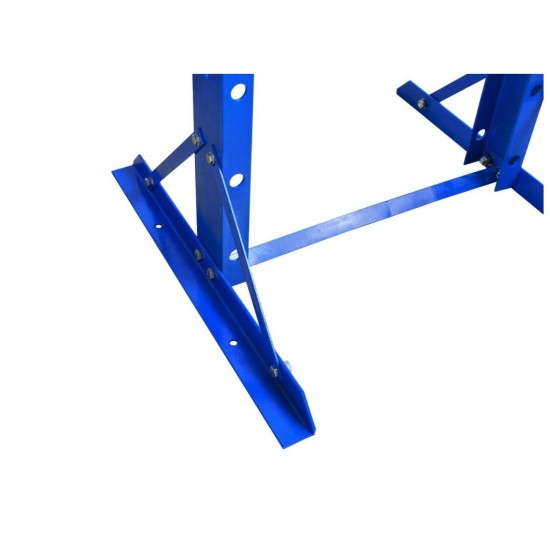 Hydraulický dielenský lis 20t s manometrom a dvojrýchlostným čerpadlom GEKO