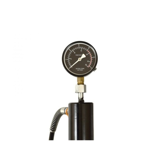 Hydraulický dielenský lis 20t s manometrom GEKO