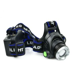 Svetlomet (nabíjateľný) CREE XM-L T6 LED 1000lm GEKO Svetlomet (nabíjateľný) CREE XM-L T6 LED 1000lm GEKO