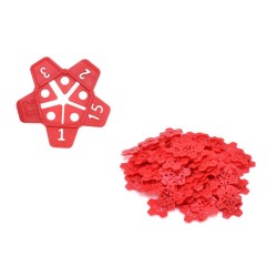 Univerzálna dištančná párovacia hviezda 1-3 mm 5v1 100ks GEKO