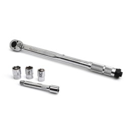 Momentový kľúč 1/2" 28-210 Nm s príslušenstvom GEKO Momentový kľúč 1/2" 28-210 Nm s príslušenstvom GEKO