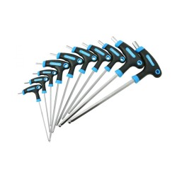 Sada imbusových kľúčov, typ T, 2-10mm, 10ks GEKO