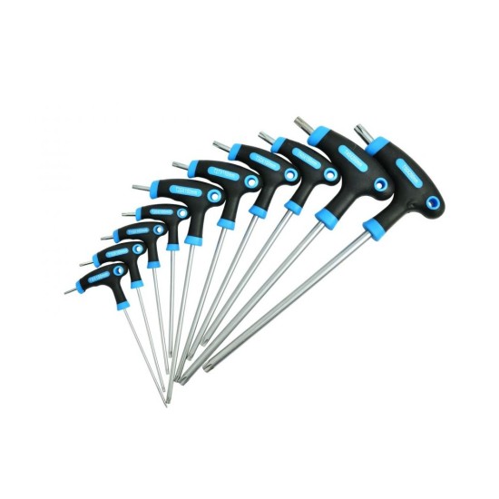 Súprava kľúčov Torx, typ T, T9-T50, 10ks GEKO