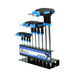 Súprava kľúčov Torx, typ T, T9-T50, 10ks GEKO
