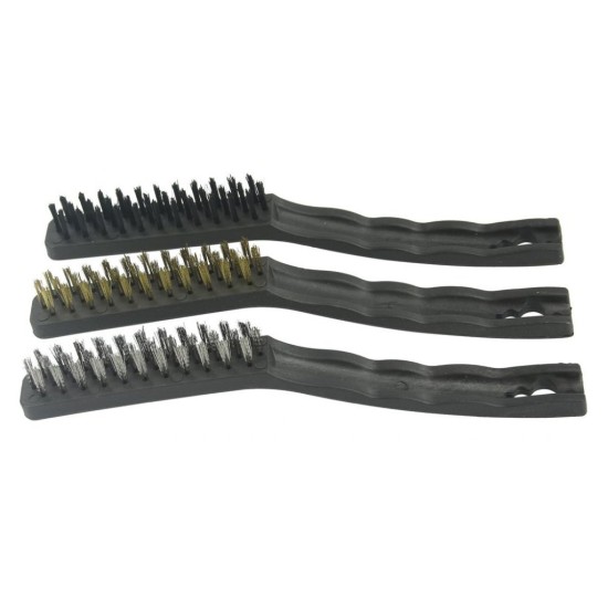 Sada drôtených kefiek 210mm, 3ks MAR-POL Sada drôtených kefiek 210mm, 3ks MAR-POL