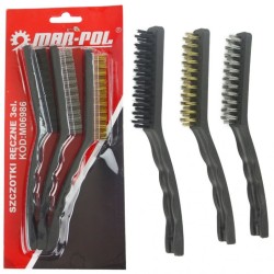 Sada drôtených kefiek 210mm, 3ks MAR-POL