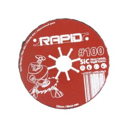 Brúsny kotúč na vlákna 125mm, P100 RAPID Brúsny kotúč na vlákna 125mm, P100 RAPID