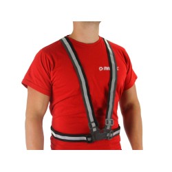 Reflexné popruhy strieborné, univerzálna veľkosť MAR-POL Reflexné popruhy strieborné, univerzálna veľkosť MAR-POL