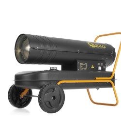 Teplovzdušná dieselová turbína s termostatom, 65 kW GEKO