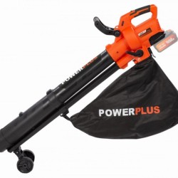 Akumulátorový vysávač/fúkač 40V LI-ION (bez batérie) POWERPLUS Akumulátorový vysávač/fúkač 40V LI-ION (bez batérie) POWERPLUS