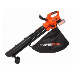 Akumulátorový vysávač/fúkač 40V LI-ION (bez batérie) POWERPLUS Akumulátorový vysávač/fúkač 40V LI-ION (bez batérie) POWERPLUS