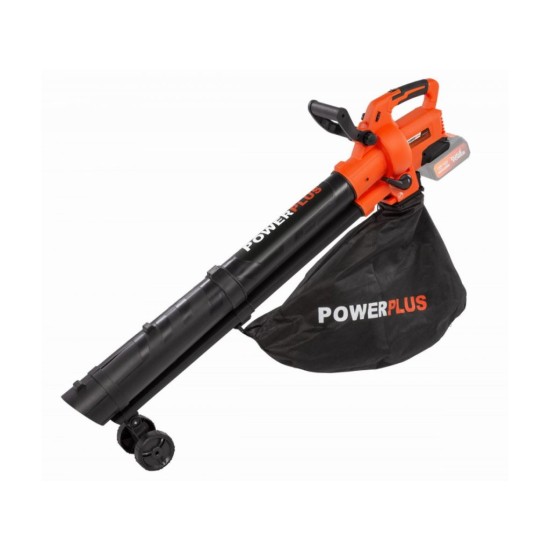 Akumulátorový vysávač/fúkač 40V LI-ION (bez batérie) POWERPLUS Akumulátorový vysávač/fúkač 40V LI-ION (bez batérie) POWERPLUS