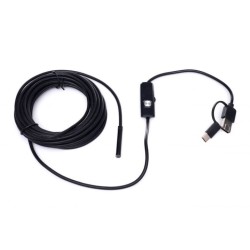 Inšpekčná kamera endoskopická USB 2.0, micro USB, USB-C KRAFT&DELE Inšpekčná kamera endoskopická USB 2.0, micro USB, USB-C KRAFT&DELE