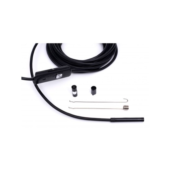 Inšpekčná kamera endoskopická USB 2.0, micro USB, USB-C KRAFT&DELE Inšpekčná kamera endoskopická USB 2.0, micro USB, USB-C KRAFT&DELE