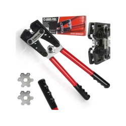 Lisovacie kliešte pre káblové kryty s matricami HEX 6 - 50 mm MAR-POL