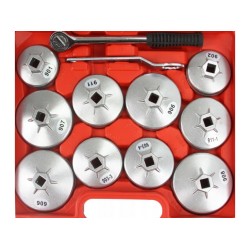 Sada kľúčov na olejové filtre Al 23 ks MAR-POL Sada kľúčov na olejové filtre Al 23 ks MAR-POL