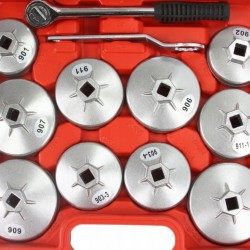 Sada kľúčov na olejové filtre Al 23 ks MAR-POL Sada kľúčov na olejové filtre Al 23 ks MAR-POL