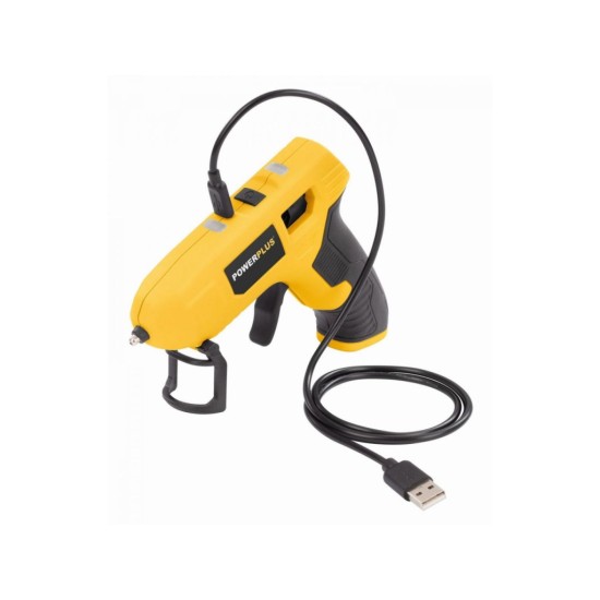POWX147 Akumulátorová lepiaca pištoľ 4V POWERPLUS