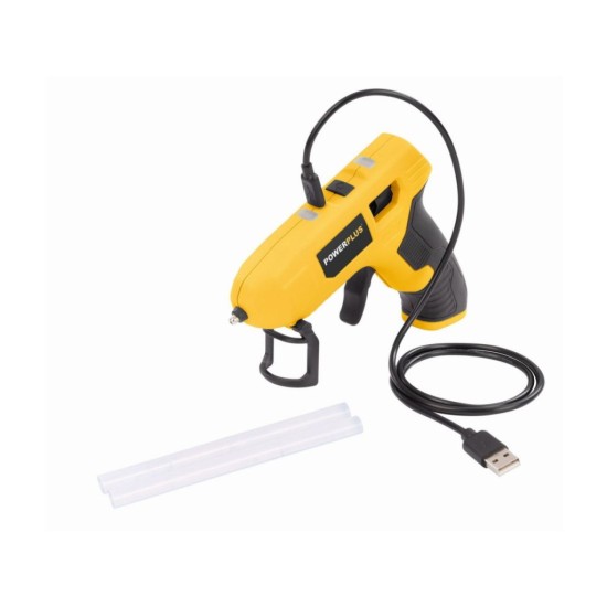 POWX147 Akumulátorová lepiaca pištoľ 4V POWERPLUS